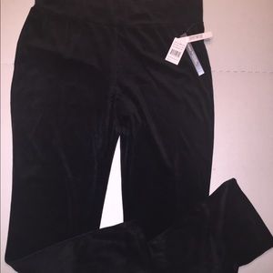 🆕 Dressy Black Velour Pants